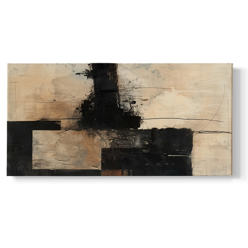 Abstract Series 3 #LXXV-Gallery Wrapped Canvas, 20" H x 40" W