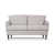 Pearl Gray Genuine Leather selected