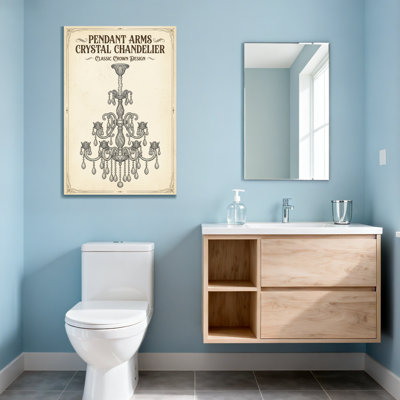 Motif de lustre en cristal Fashion Classic