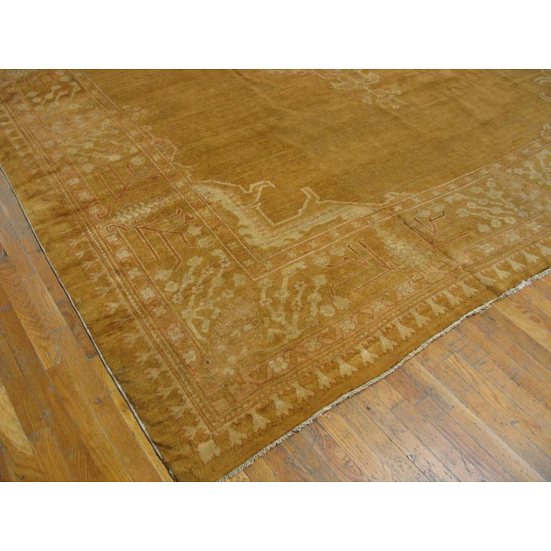One-of-a-Kind 11'2" x 15'9" Round Hand Knotted Area Rug