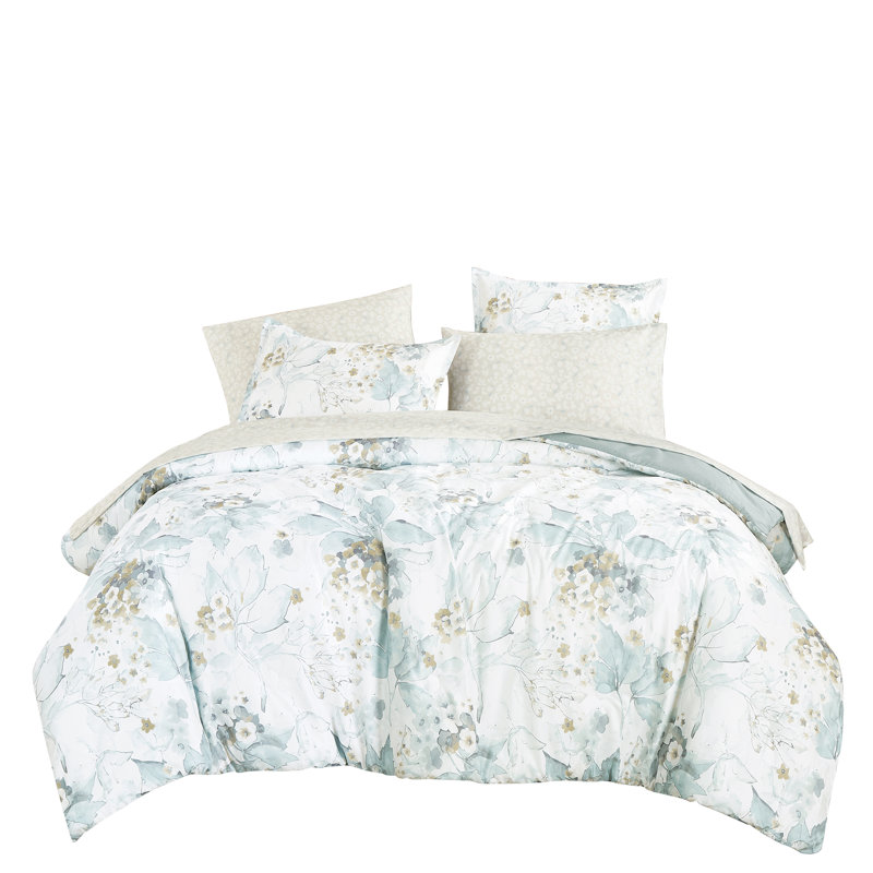 Ensemble d'édredon Floral Bed In A Bag, Grand lit