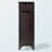 Binns Wine Cabinet With 1 Large Cubby Glass Rack in Espresso Finish, 37.46" H X 12.5" D X 19.25" L