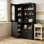 Garde-manger avec armoire, tiroir et tablettes réglables-1161819539