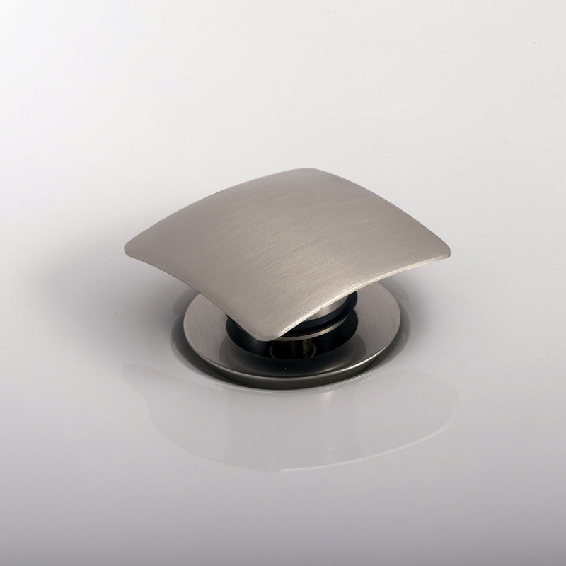 Bonde escamotable de lavabo de salle de bain, Brossé