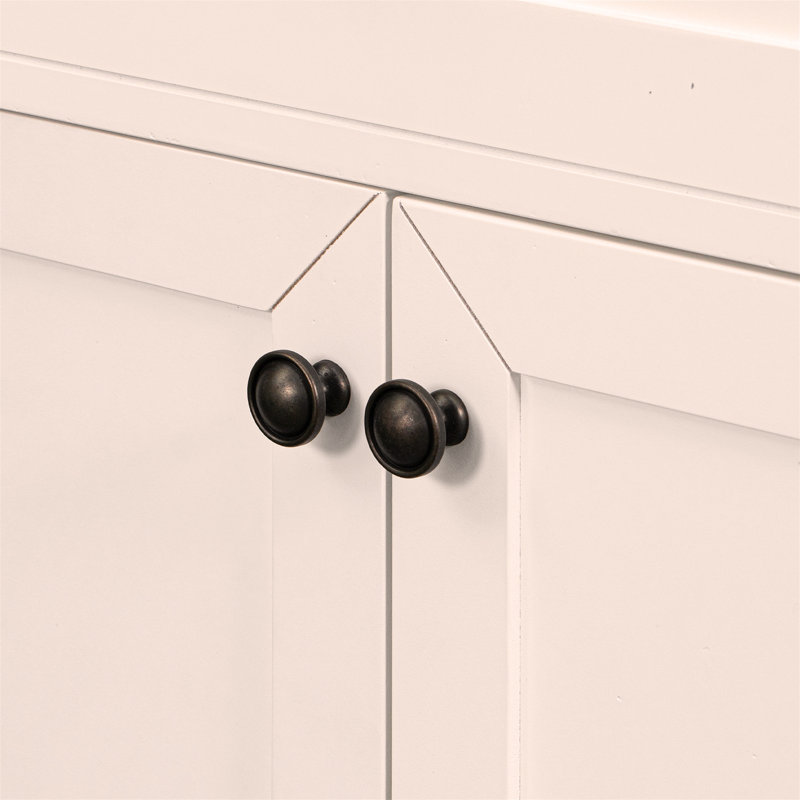 Meuble-lavabo 36 po sans lavabo, base d'armoire seulement, armoire de salle de bain avec tiroirs, structure solide et panneau de fibres à densité moyenne