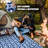 Outdoor Ornate Floral Geometric Area Rug in Blue-125545766-125545767