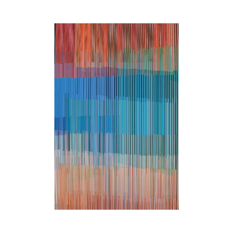 Vertical Lines II by Angel Estevez - Wrapped Canvas Print, 20.32 cm H x 30.48 cm W x 1.91 cm D