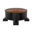 Tambour Solid Wood Coffee Table