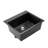 25 Inch Granite Kitchen Sink Top Mount Single Bowl Drop-In Basin For RV Bar