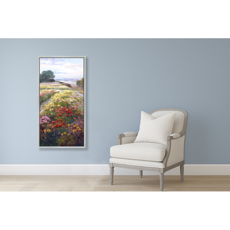 Whispers Of The Horizon Print, 56" H x 29" W, Silver