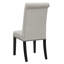 Chaise de salle à manger rembourrée Kattamuri-1802839346