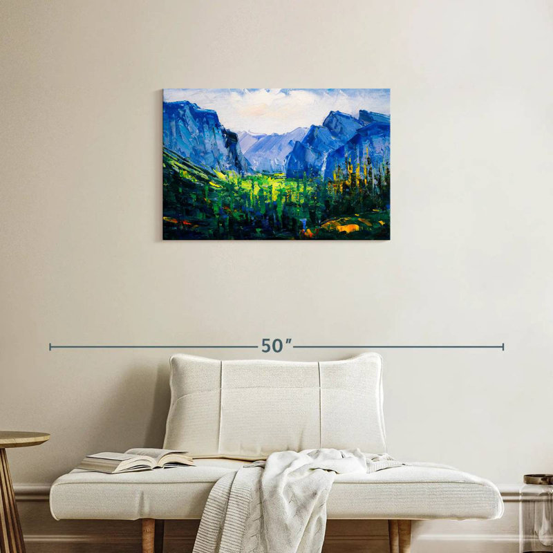 Acrylique Alvord Yosemite, H 20 po x l 30 po