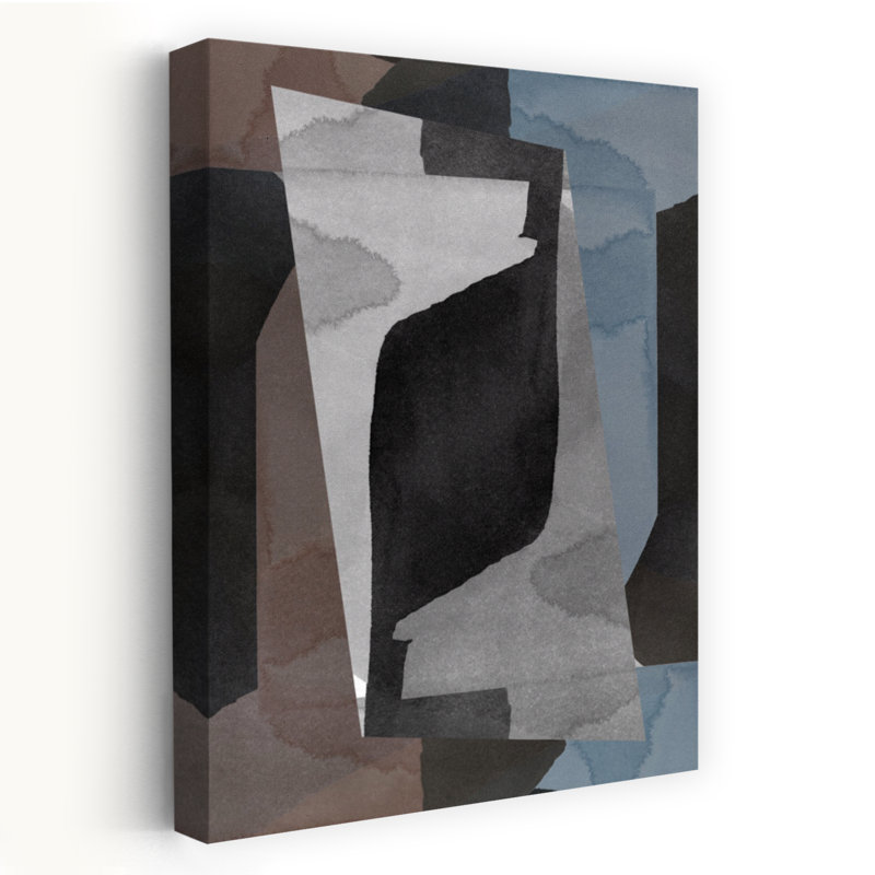 Art contemporain contemporain abstrait, H 24 po x l 16 po