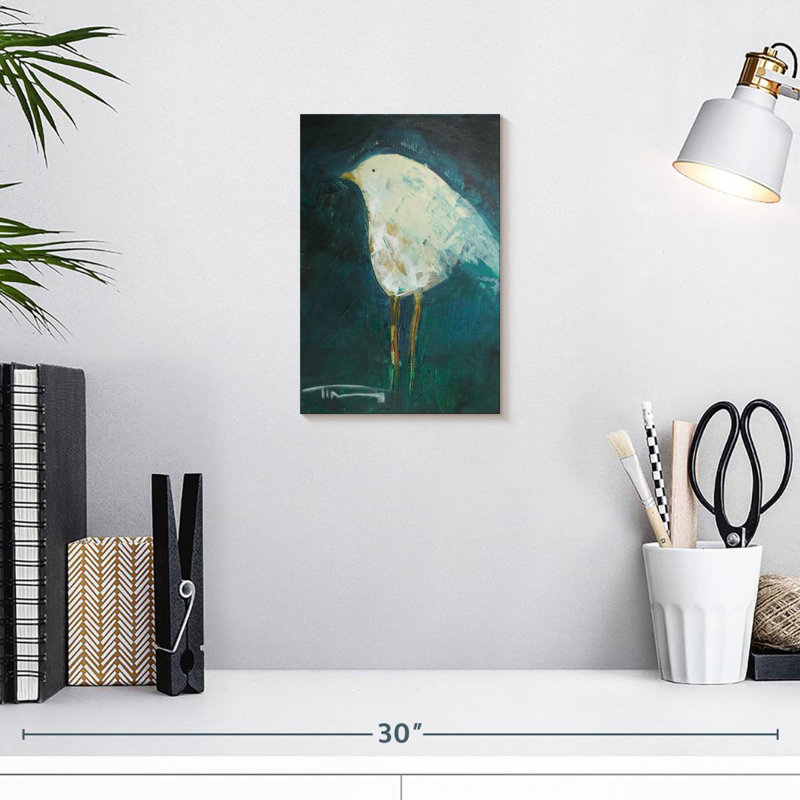 Brampt Waiting Bird, 12" H x 8" W
