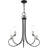 Hitterdal 7 - Light Steel Dimmable Classic / Traditional Chandelier-1502171766-1589418786