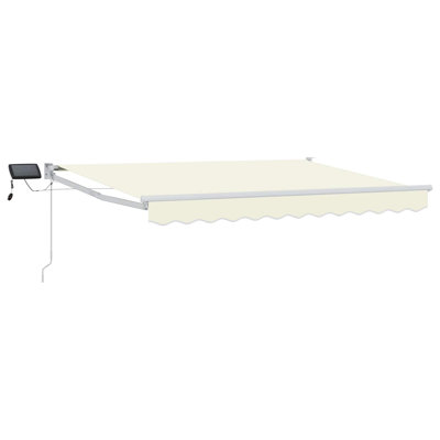 VidaXL Polyester Cover Retractable Patio Awning