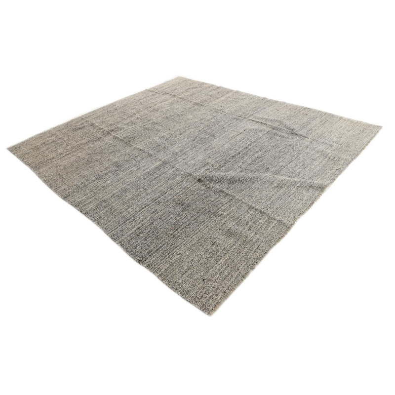 Tapis carré noir et blanc Jaylen