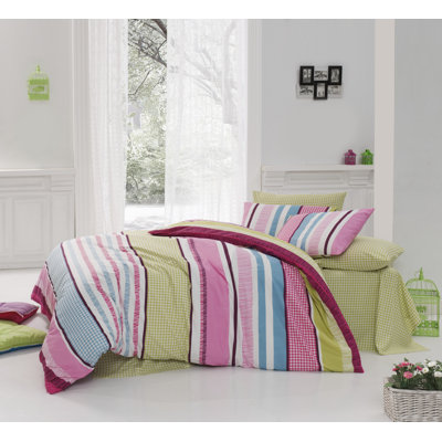 Ensemble de housse de couette 100% coton 2 pièces Ellzey