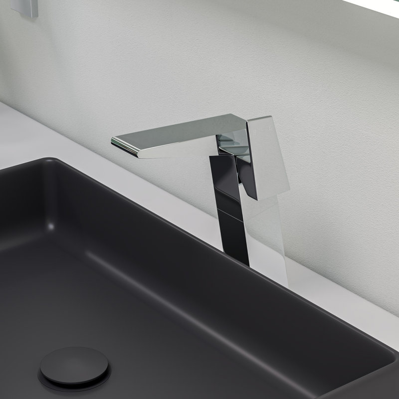 Single-handle Bathroom Faucet, Polished Chrome