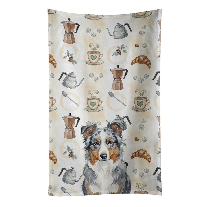 Serviette de cuisine Blue Merle, Blue Merle American Shepherd