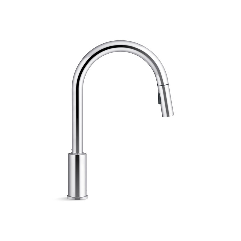 Traverse Pull-Down Kitchen Sink Faucet With Two-Function Sprayhead, Polished Chrome