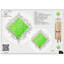 Verre large 50 po - verre vert - tube-99414320
