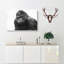 A Silverback Gorilla Painting - Wrapped Canvas-56654699