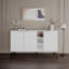 Jaycee 142 Cm Wide Sideboard | Stylish Storage Cabinet with Metal Hairpin Legs-949319815