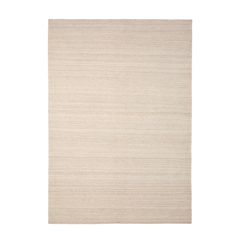 Essentials Wool Area Rug in Beige, Rectangle 8'2.5" x 11'6"