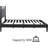  Adept Wooden Bed Frame with Headboard, Solid Wood Foundation with Silent Slats and Wood Central Supports, 1000 Lb Capacity, Effortless Assembly-584308390-587013845