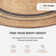 Round Pembrooke Jute / Sisal Hand Woven Area Rug