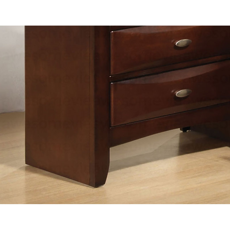Mobilier de chambre à coucher 1 pièce, Cerisier