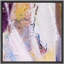 Effet texturé blanc, mauve, jaune, champ abstrait, formes, art moderne minimaliste multicolore, impression sur toile-355141055-355141054