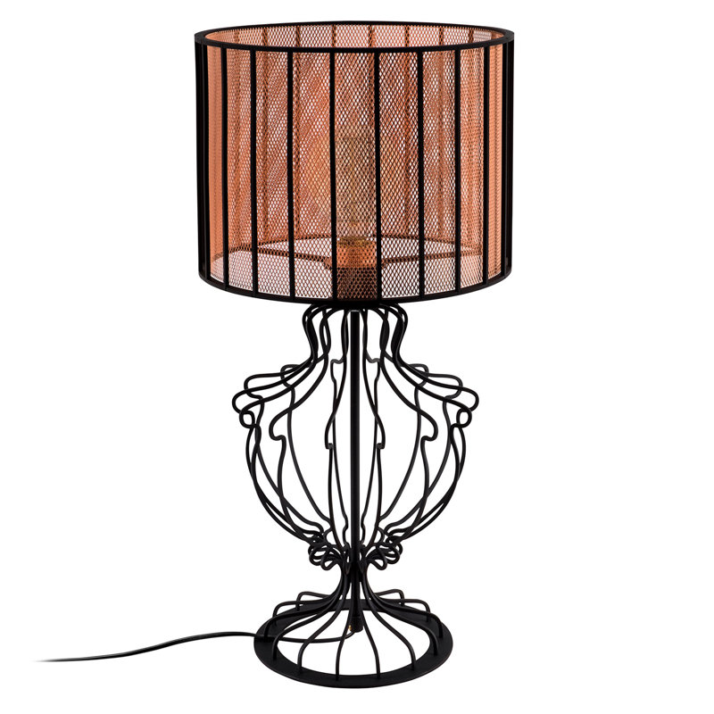 Lampe de table noire 24,02 po Crowland