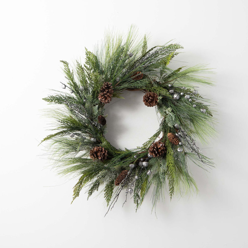 Handcrafted Faux 26'' Wreath
