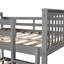 Lit superposé avec échelle pour meubles de chambre à coucher, chambre d'amis-762127833