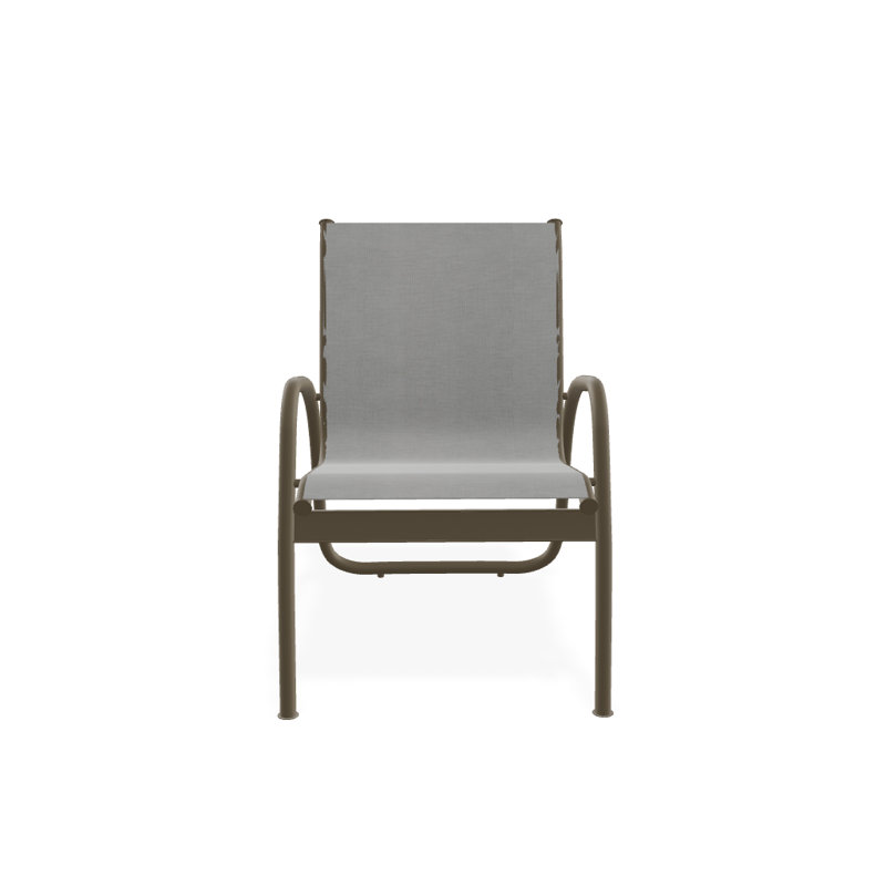 Fauteuil de patio Gardenella, Alliage Sunbrella®, Bois de plage texturé