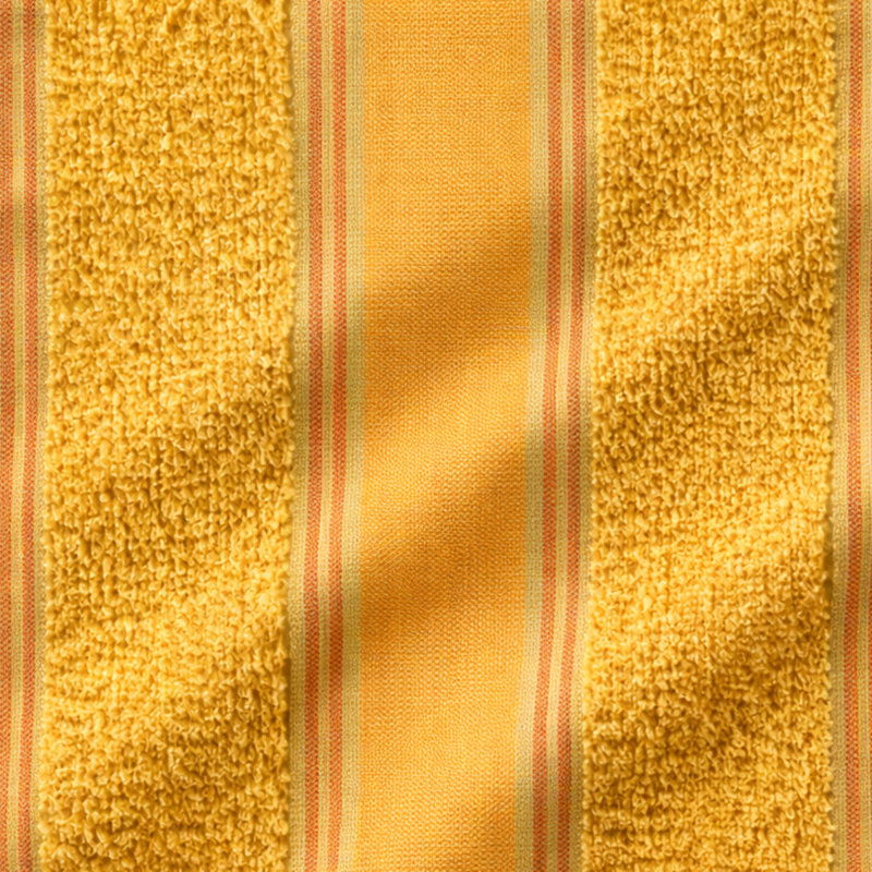 Beach Towel, Bistro Papaya Striped