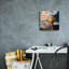 Toile épique Graffiti «Cozy Beats» par Lucia Heffernan, 12 po x 12 po-850290301