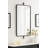 Kasota Vintage Metal Tall Rectangle Mirror