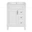 Meuble-lavabo 24 po avec lavabo en céramique-483929080