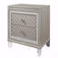 Table de chevet Cross Glam Champagne