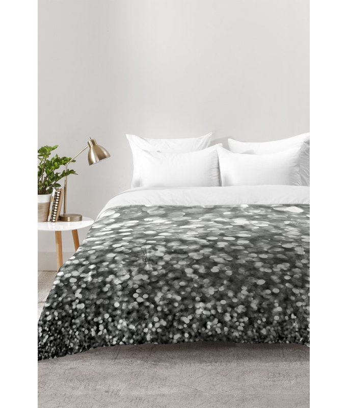 Lisa Argyropoulos Glam Polyester Abstract Comforter, Full/Queen Comforter + 2 Standard Shams