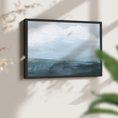 Azure Rising II - reproduction encadrée - réversible