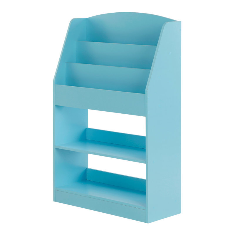 62cm Book, Magazine, Bookcase Display, Light Blue