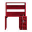 Bureau et plateau en fer Cargo