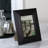 10" Distressed Finish Rectangular 5" x 7" Photo Picture Frame - Black