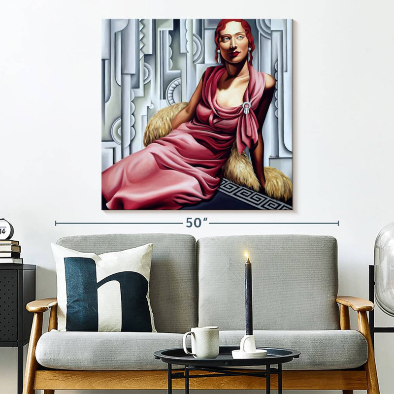 Leisha La vie en rose 2002, H 33 po x l 33 po