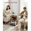 Akadian 34cm W Metal Bedside Table