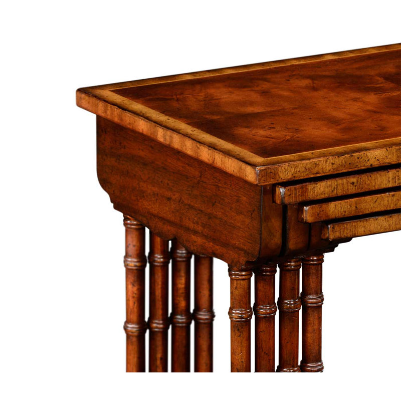 Buckingham Solid Wood Top Nesting Tables End Table